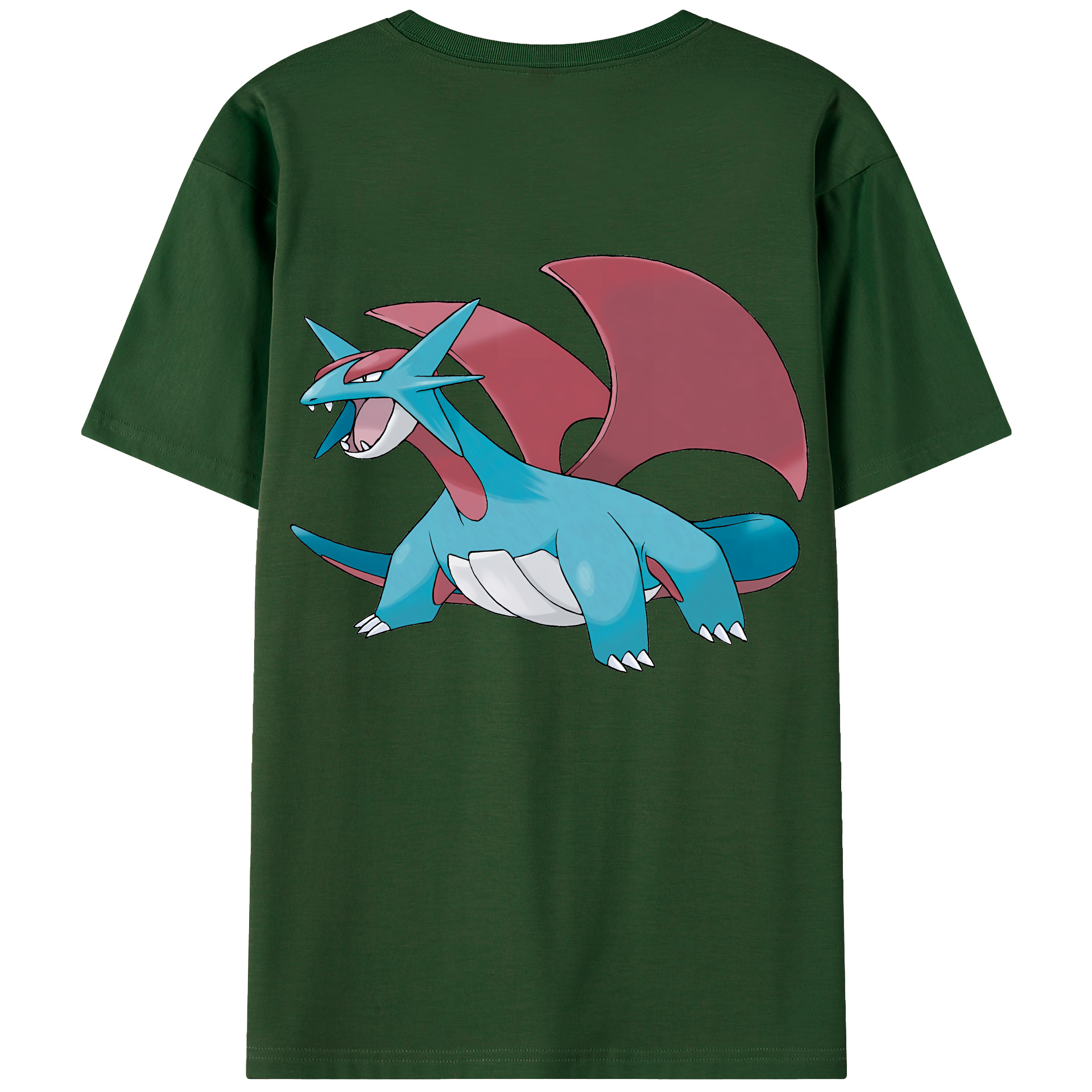 （画像用） ポケットモンスター Pokémon 綿100％半袖Tシャツ（背面プリント）